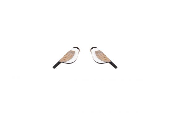 Holzohrringe Natural Cutebird Earrings