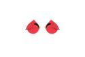 Red Cutebird Earrings