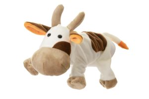 Plüsch-Handpuppe Kuh