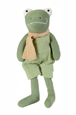 Gestrickter Frosch Jeremy