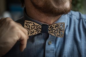 Holzfliege Flora Bowtie