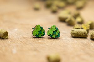 Holzohrringe Hops Earrings