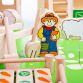 Bigjigs Toys Große Holz-Bauernhof