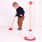 Bigjigs Toys Rotes Putzspielzeug-Set