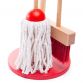 Bigjigs Toys Rotes Putzspielzeug-Set