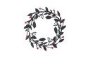 Holzdeko Dark Meadow Wreath