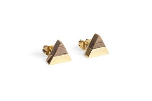 Metallohrringe White Wine Gold Earrings