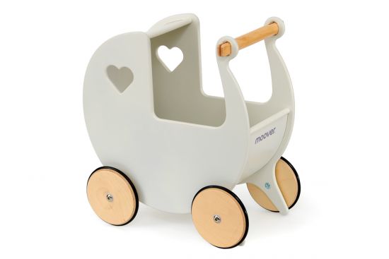 Kinderwagen in weißem Design