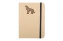 Walking Wolf Notizbuch A6 unliniert