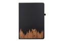 Notizbuch mit Fuchs Black Foxwood A5