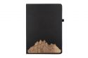 Notizbuch mit Wolf Black Wolfhill A5