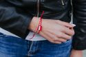 Armband Polen mit Holzflagge