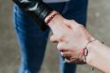 Armband Slowakische Republik mit Holzflagge