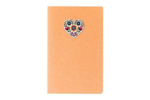 A5 Notizbuch – Volksherz Weiß (leer)