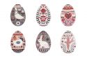 Ostern Skandi Eier – Holzdekoration