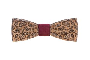 Holzfliege Paisley Deep