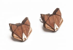 Holzohrringe Fox Earrings