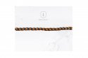 Strickarmband Braun