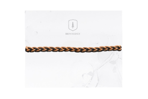 Strickarmband Braun