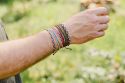 Strickarmband Apis