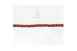 Strickarmband Rot