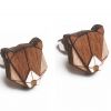 Holzohrringe Bear Earrings