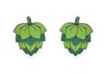 Holzohrringe Hops Earrings