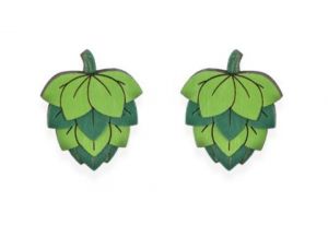 Holzohrringe Hops Earrings
