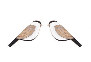 Holzohrringe Natural Cutebird Earrings