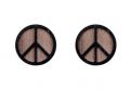 Holzohrringe Peace Earrings