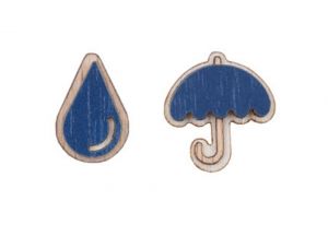Holzohrringe Storm Earrings