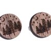 Holzohrringe Wood Earrings