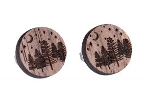 Holzohrringe Wood Earrings