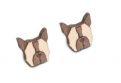 Holzohrringe French Bulldog Earrings