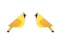Holzohrringe Sunny Cutebird Earrings