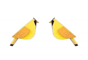 Holzohrringe Sunny Cutebird Earrings