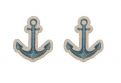 Holzohrringe Anchor Earrings