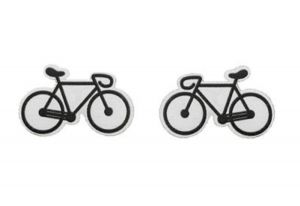 Holzohrringe Road Bike Earrings