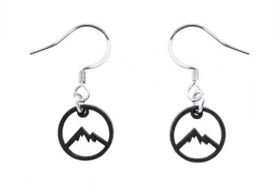 Holzohrringe Mountains Earrings
