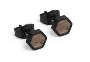 Metallohrringe Apis Nox Earrings Hexagon