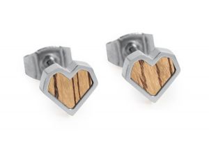 Metallohrringe Lini Earrings Heart