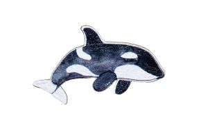 Holz-Brosche Orca – von Epipi