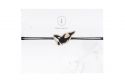 Holz-Armband mit Schnur – Orca
