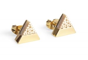 Metallohrringe Virie Earrings Triangle