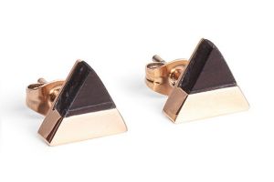 Metallohrringe Red Wine Earrings