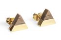 Metallohrringe White Wine Gold Earrings
