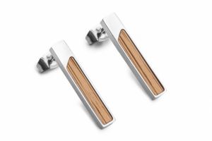 Metallohrringe Lini Earrings Rectangle