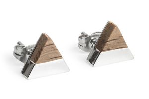 Metallohrringe White Wine Silver Earrings