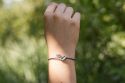 Holz-Armband mit Schnur – Wal
