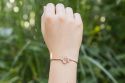 Holz-Armband mit Schnur – Schildkröte